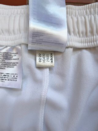 Pantalone Adidas Real Madrid allenamento Bianco M
