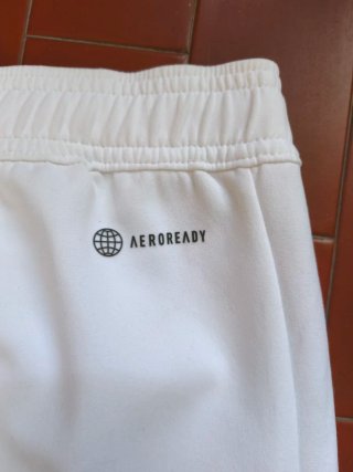 Pantalone Adidas Real Madrid allenamento Bianco M
