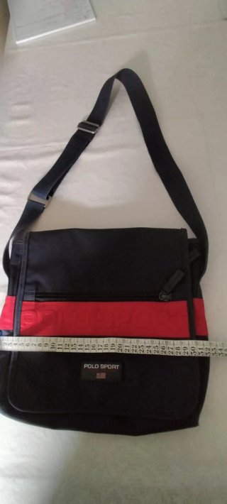 Bolso Bandolera Polo Sport Ralph Lauren Azul/Rojo