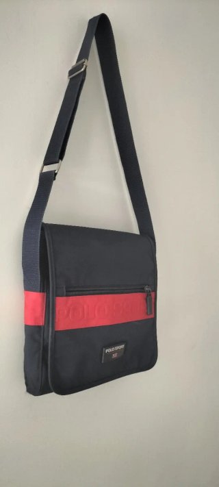Bolso Bandolera Polo Sport Ralph Lauren Azul/Rojo