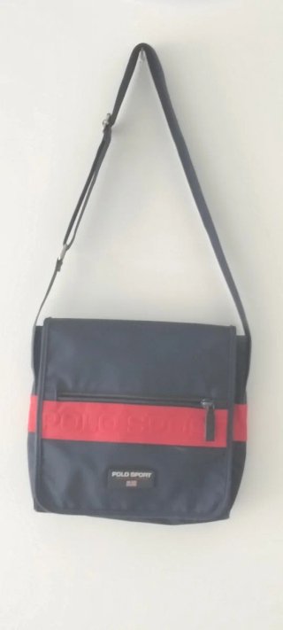 Bolso Bandolera Polo Sport Ralph Lauren Azul/Rojo