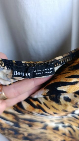 Vestido Leopardo Tirantes Corto