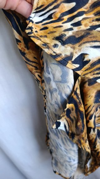 Vestido Leopardo Tirantes Corto