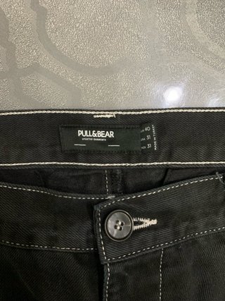 Pantaloni cargo Pull&Bear neri