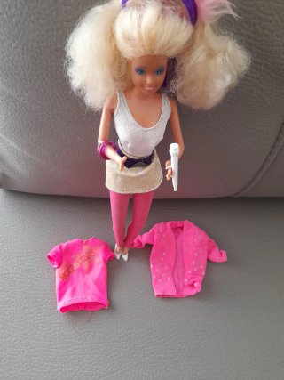 Barbie Rockstars Cassette y Ropay micro