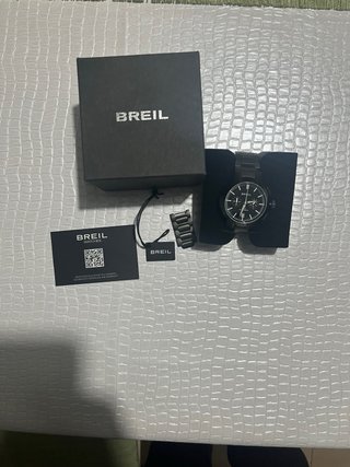 Breil Cronografo Acciaio Nero e Bianco 42mm