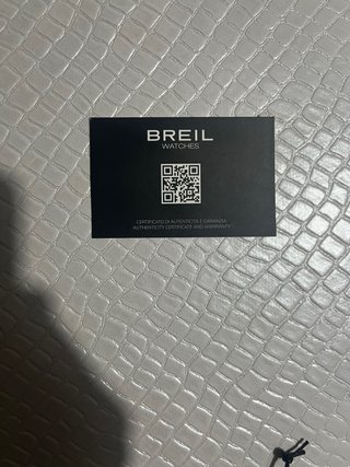 Breil Cronografo Acciaio Nero e Bianco 42mm