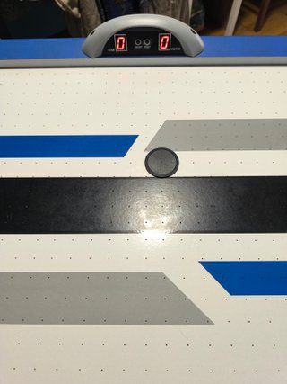 Mesa de hockey de aire para niños