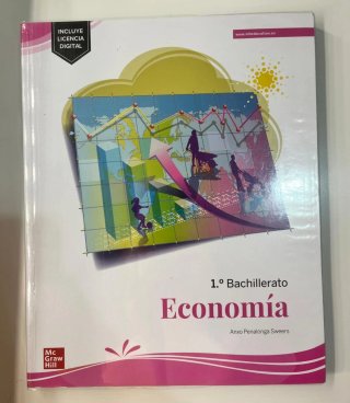 Libro de Texto Economia, primero de bachiller