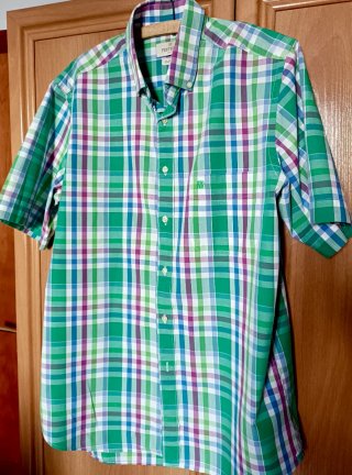 CAMISA DE CUADROS DE  CABALLERO. MARCA PERTEGAZ