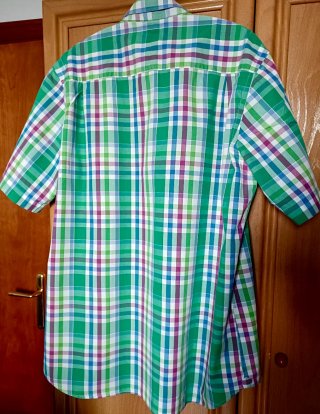 CAMISA DE CUADROS DE  CABALLERO. MARCA PERTEGAZ