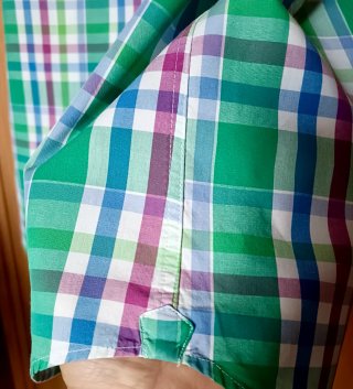 CAMISA DE CUADROS DE  CABALLERO. MARCA PERTEGAZ