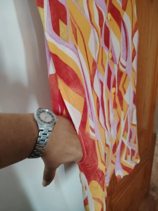 Vestido estampado Egatex Talla M