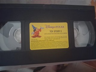 VHS Toy Story (Juguetes) Disney Español 1 y 2.