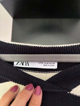 Jersey Zara rayas boho