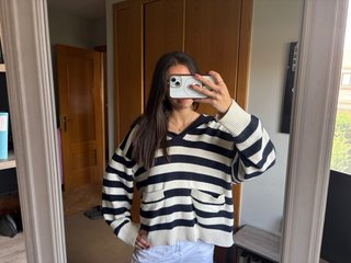 Jersey Zara rayas boho