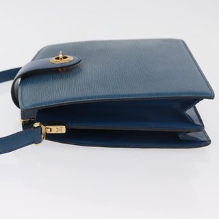 LOUIS VUITTON Epi Capuchin Shoulder Bag Blue