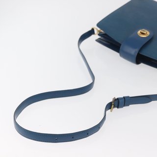 LOUIS VUITTON Epi Capuchin Shoulder Bag Blue