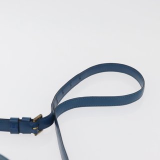 LOUIS VUITTON Epi Capuchin Shoulder Bag Blue