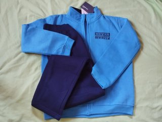 Conjunto chándal azul talla 12