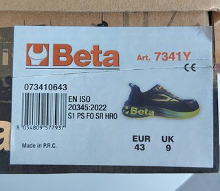 scarpe antinfortunistiche nuove