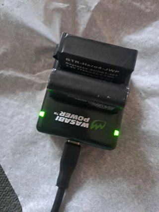 Caricabatterie e batterie Wasabi Power GoPro Hero 4