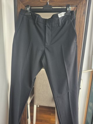 Traje Zara Negro Chaqueta y Pantalón