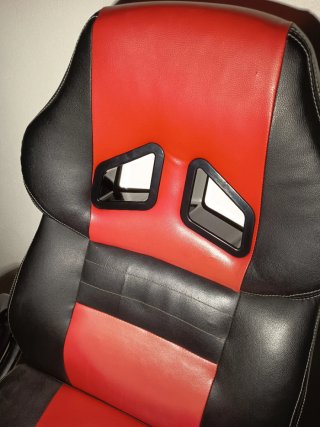 Sillón Gamer Racing Negro/Rojo