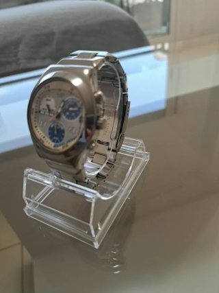 Swatch Irony Cronógrafo Esfera Blanca