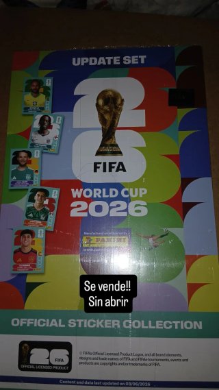 Set Cromos Mundial FIFA 2026 Sin Abrir