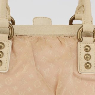 LOUIS VUITTON Monogram Mini Lin Trapeze PM Hand