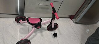 Triciclo Kinderkraft 4TRIKE 3 en 1 Rosa