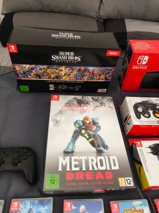 Lote Nintendo Switch: 24 juegos, mandos