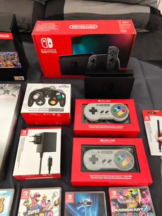 Lote Nintendo Switch: 24 juegos, mandos