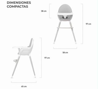 Trona Kinderkraft 2 en 1
