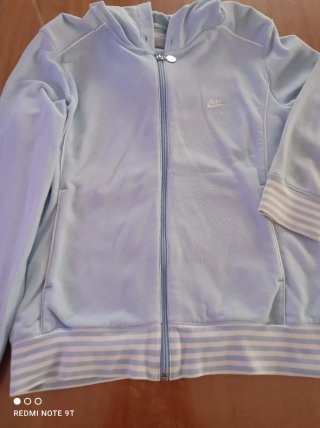 Chándal Nike Azul y Blanco de mujer