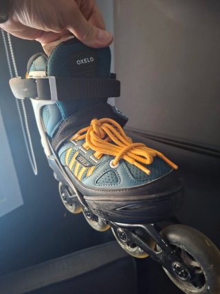 Patines en línea Junior FIT OXELO adaptables