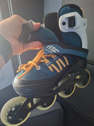 Patines en línea Junior FIT OXELO adaptables