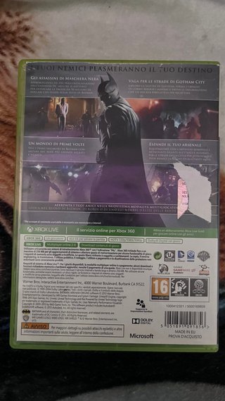 Batman Arkham Origins XBOX 360