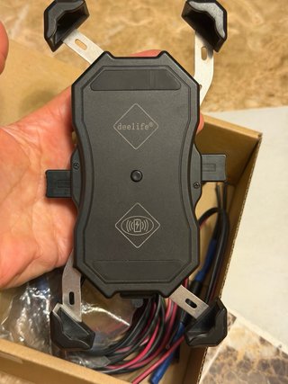 Soporte Móvil Moto Carga Inalámbrica Deelife