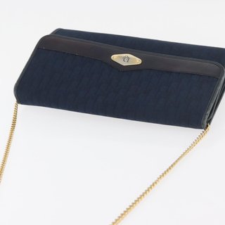 Christian Dior Trotter Canvas Chain Shoulder Bag