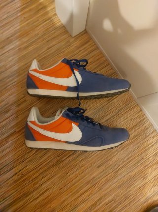 Nike Bambas Talla 45.5 Azul/Naranja