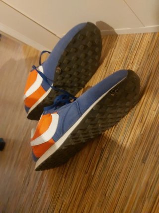 Nike Bambas Talla 45.5 Azul/Naranja