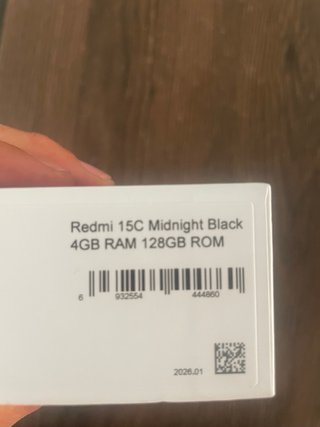 Xiaomi Redmi 15C 128GB Azul