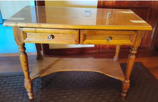 Escritorio Castellano 120cm Madera