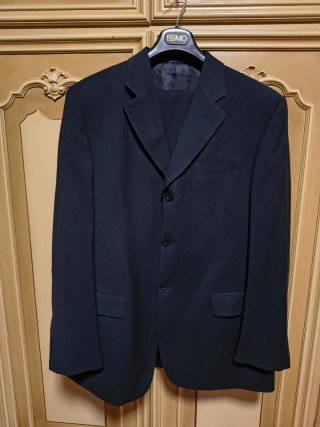 Abito completo uomo Gianfranco Ferré tg.54 blu