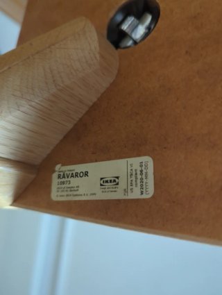 Mesa de madera maciza Ikea
