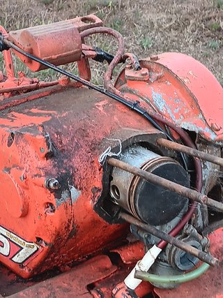 Motocultor Honda para piezas, averiado