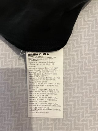 Vestido Bimba y Lola recto escote V