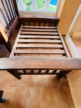 Conjunto 5 Muebles Jardín Madera